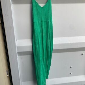Express Vibrant Green dress